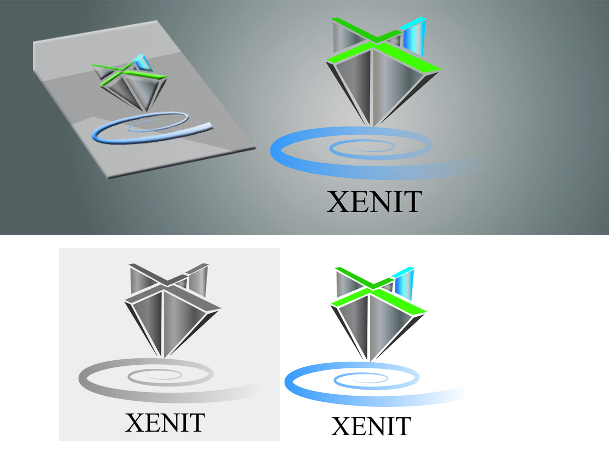 Logo Design by Rubén Armiche for XeniT Solutions N.V. | Design #2213385