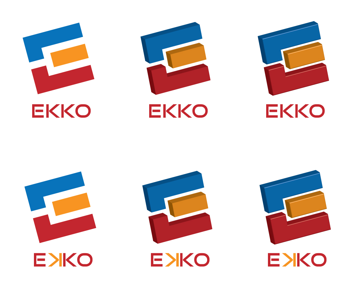Logo Design by Slobodan Cagic for EKKO Exteriors Ltd | Design #2190238