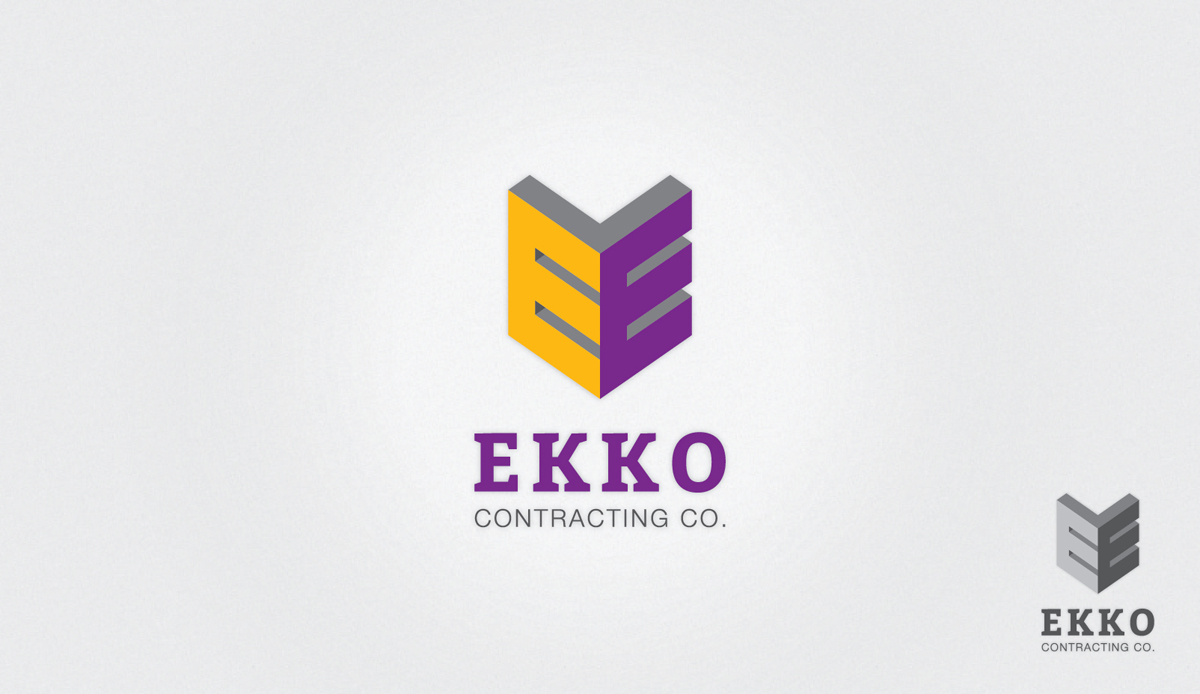 Logo Design by Gayan Abe for EKKO Exteriors Ltd | Design #2170550
