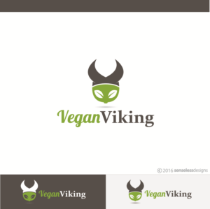 Logo Design by Senseless for Vegan Viking | Design: #10256615
