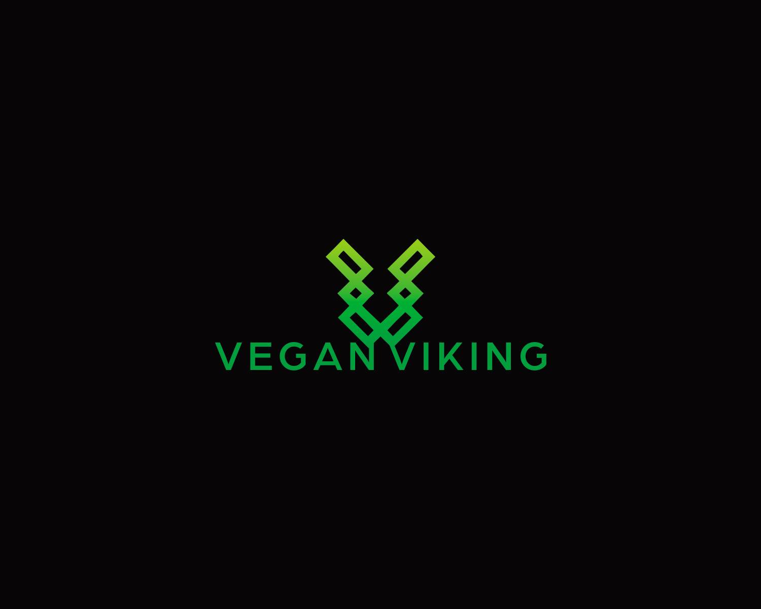Logo Design by 4AD for Vegan Viking | Design #10403622