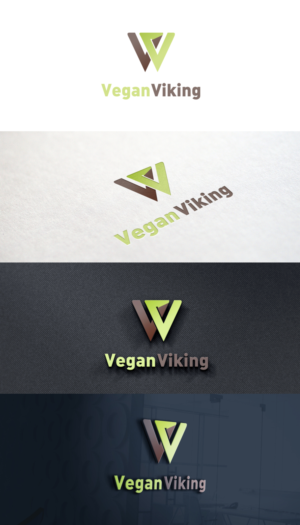 Logo Design by DG for Vegan Viking | Design: #10379877