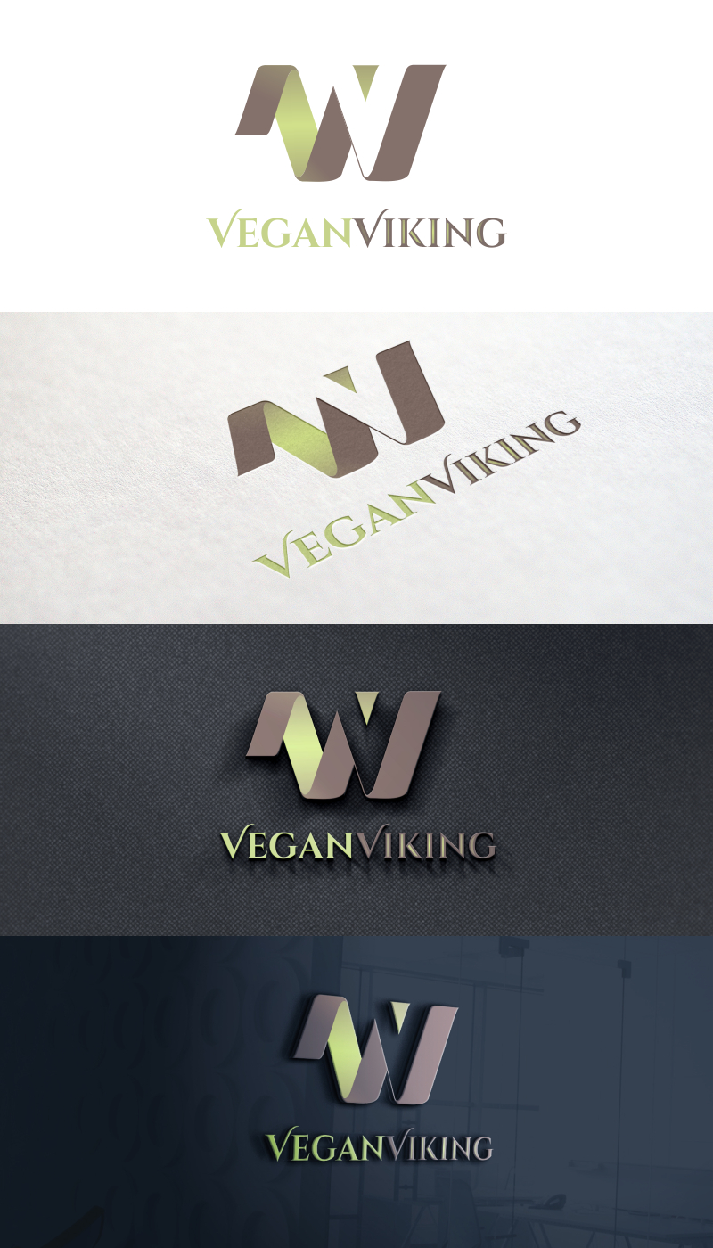Logo Design by DG for Vegan Viking | Design #10379878