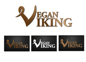 Logo Design by Graphicient for Vegan Viking | Design #10328954