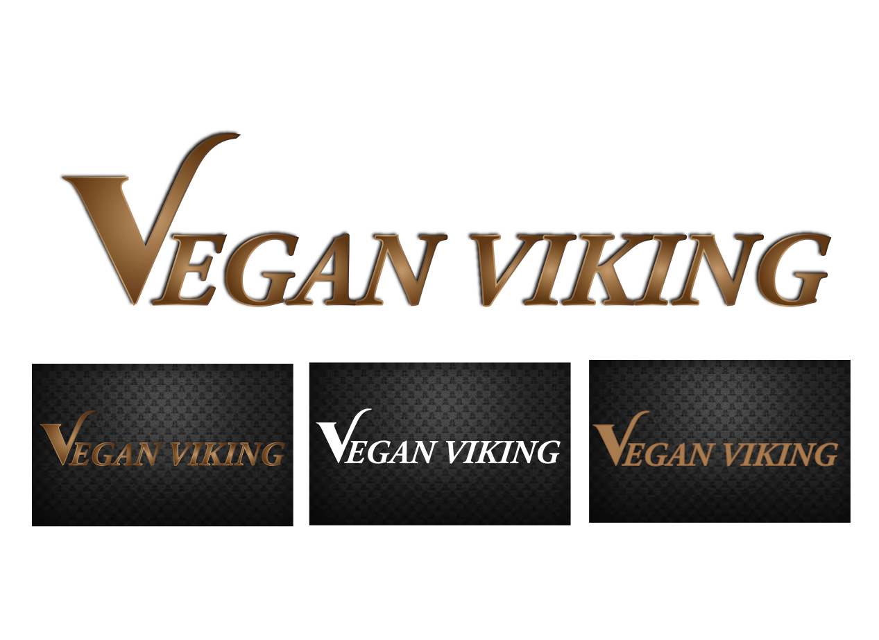 Logo Design by Graphicient for Vegan Viking | Design #10328955