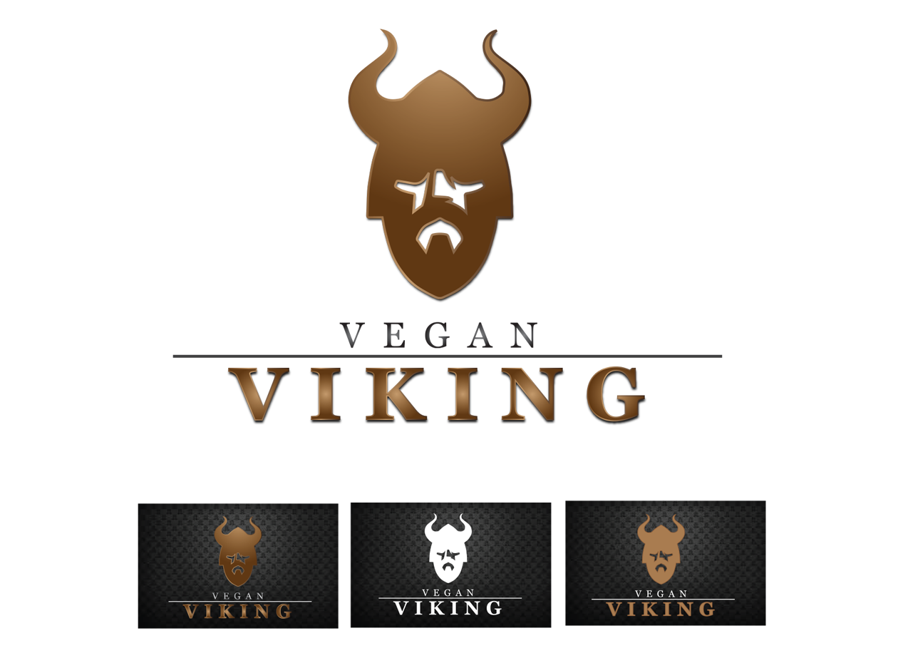 Logo Design by Graphicient for Vegan Viking | Design #10328957
