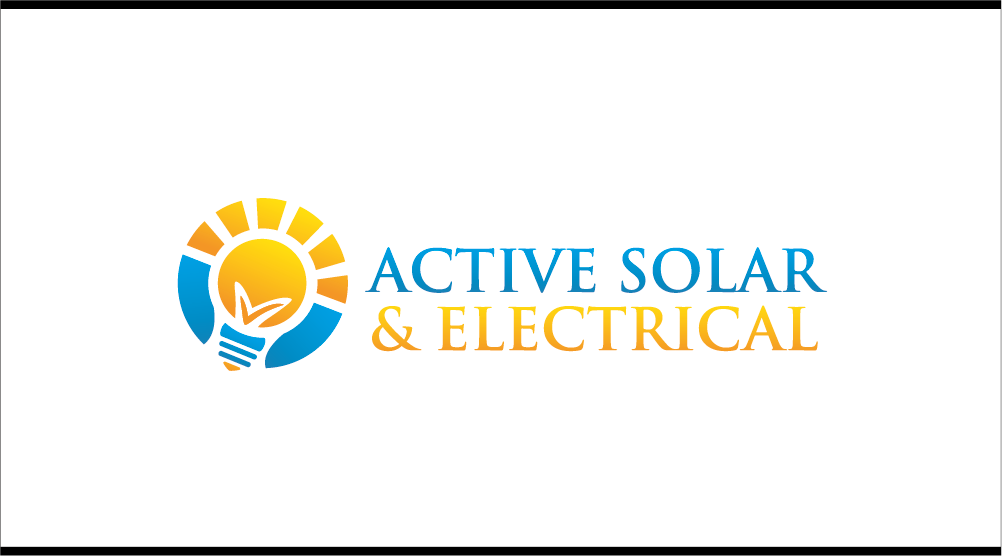 Logo Design by Kyle20 for Active Solar & Electrical | Design: #10270955