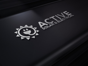 Logo Design by site for Active Solar & Electrical | Design: #10273270