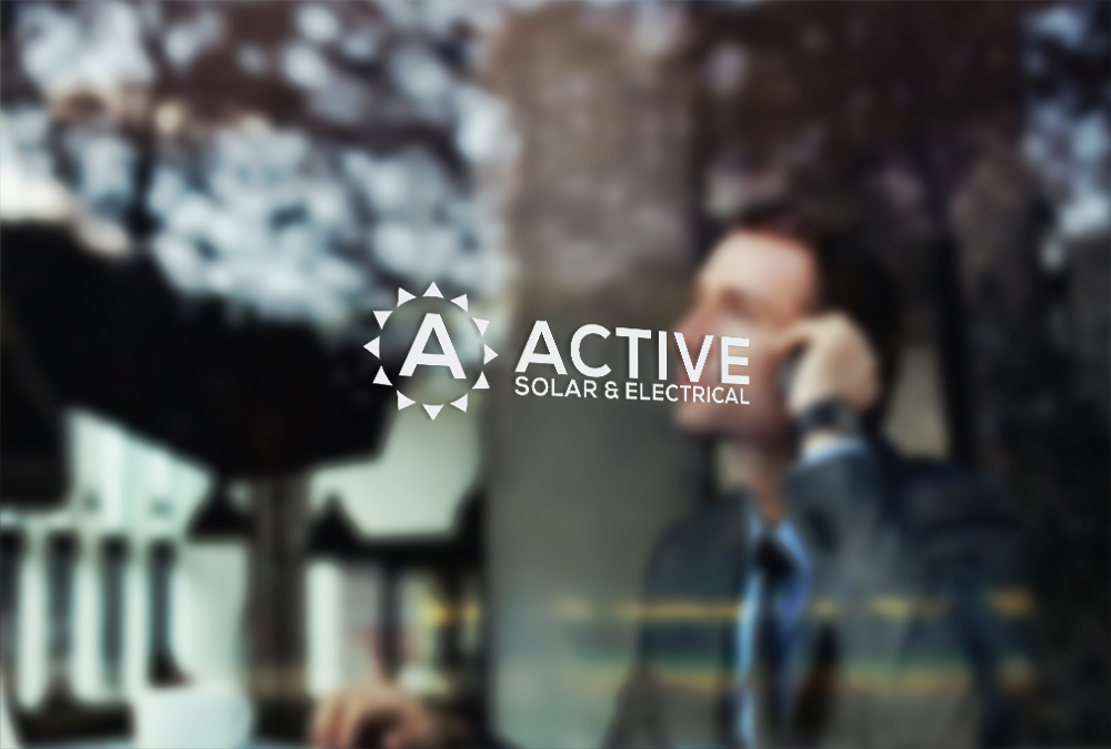 Logo Design by site for Active Solar & Electrical | Design #10273308