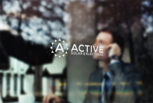 Logo Design by site for Active Solar & Electrical | Design: #10273308