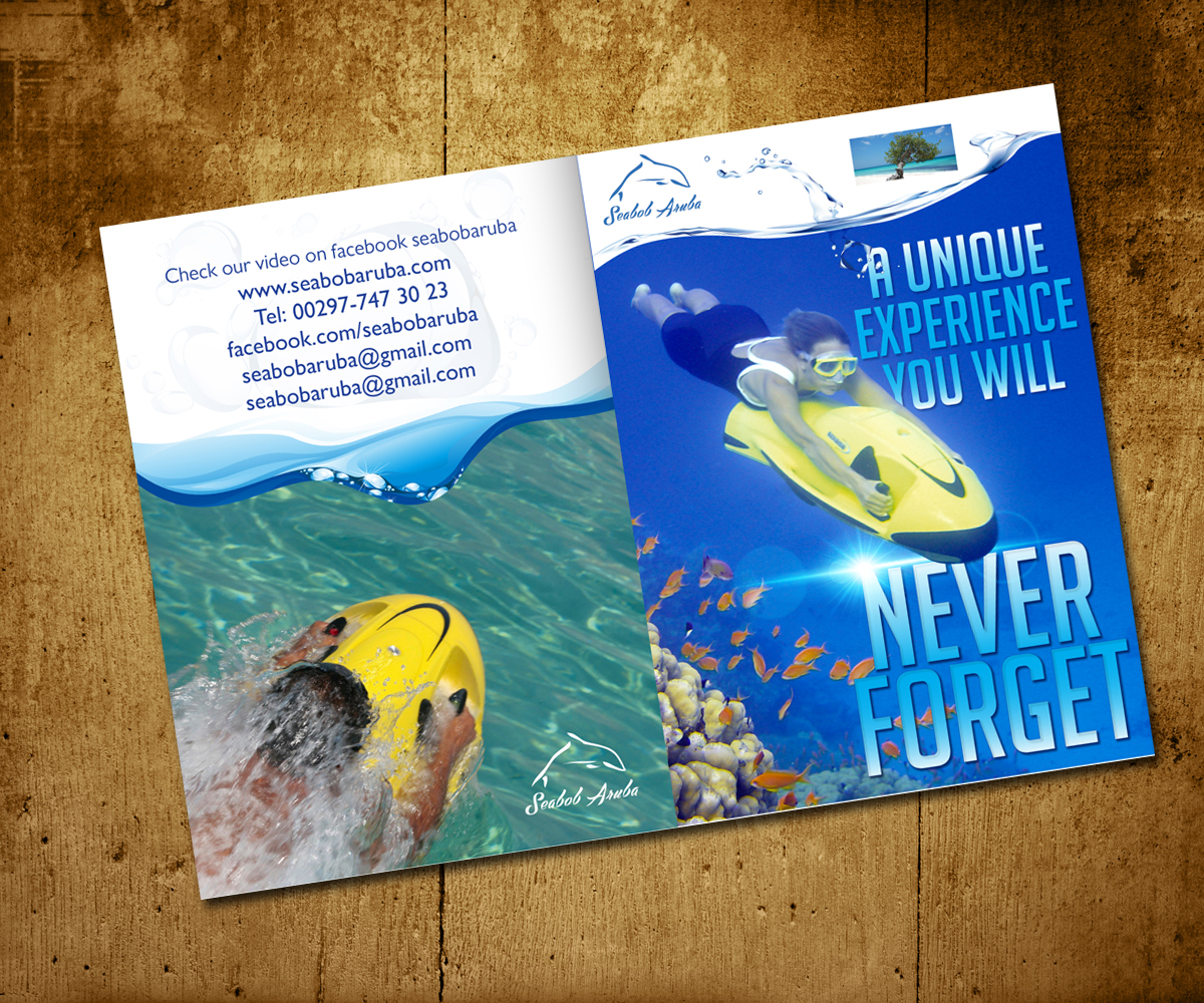 Flyer Design by Rohan Alexander for SEABOB ARUBA | Design #2224690