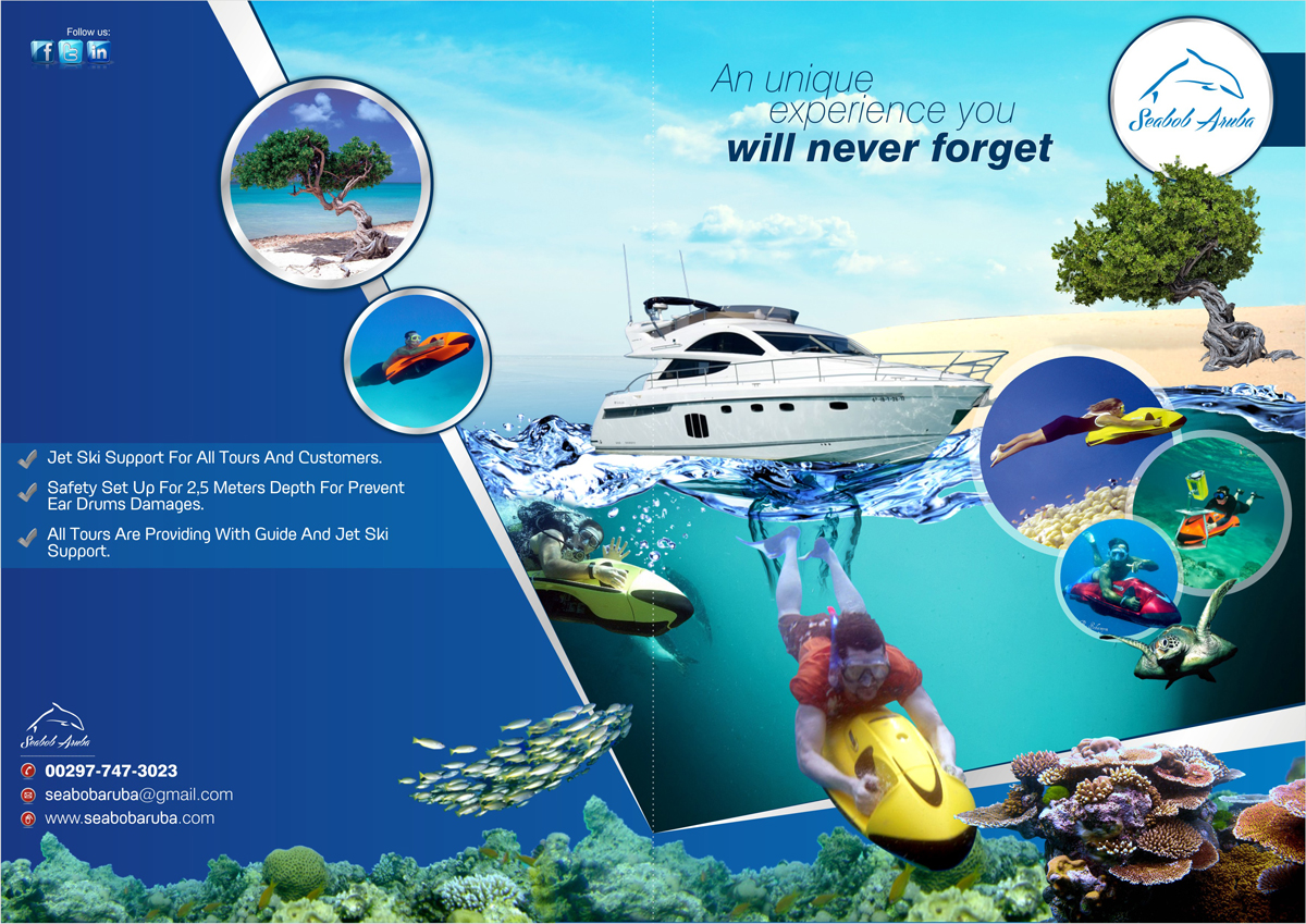 Flyer-Design von Theziners für SEABOB ARUBA | Design: #2255915