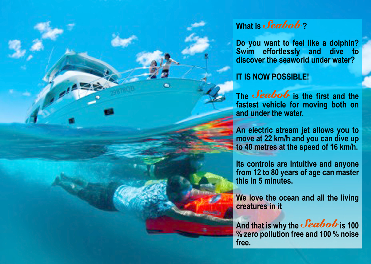 Flyer Design by JOICEDESIGN for SEABOB ARUBA | Design #2228169