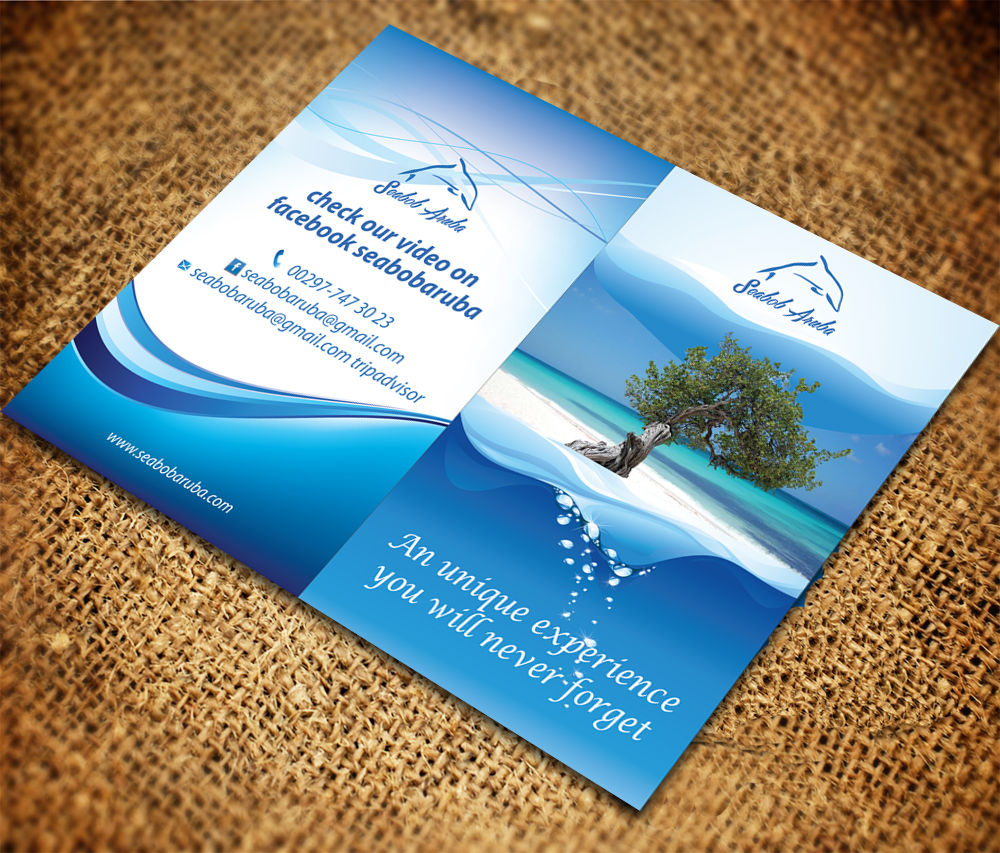 Flyer Design by Sarmishtha Chattopadhyay_loginchange for SEABOB ARUBA | Design #2216142