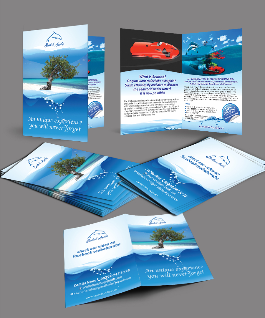 Flyer Design by Sarmishtha Chattopadhyay_loginchange for SEABOB ARUBA | Design #2227902