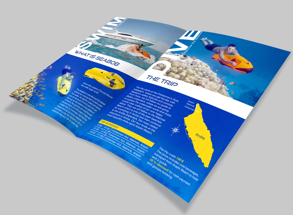 Flyer Design by tanya for SEABOB ARUBA | Design #2223460