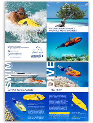 Flyer-Design von tanya für SEABOB ARUBA | Design: #2223465