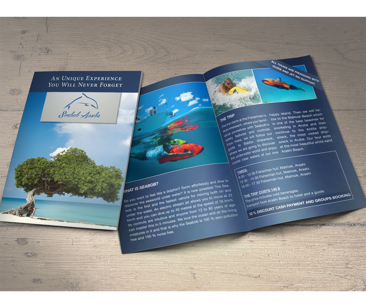 Flyer Design by yesDesign for SEABOB ARUBA | Design #2213514