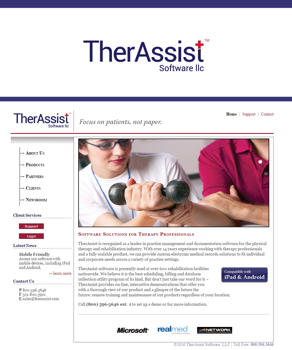 Diseño de Logo por Potua BD para Therassist | Diseño #10434537