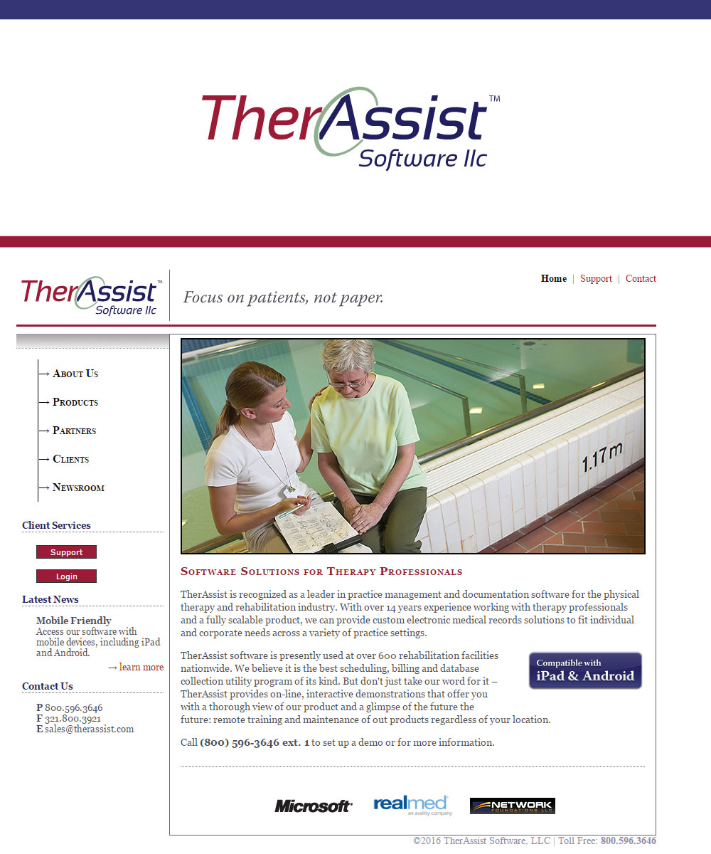 Logo Design by Potua BD for Therassist | Design #10443644