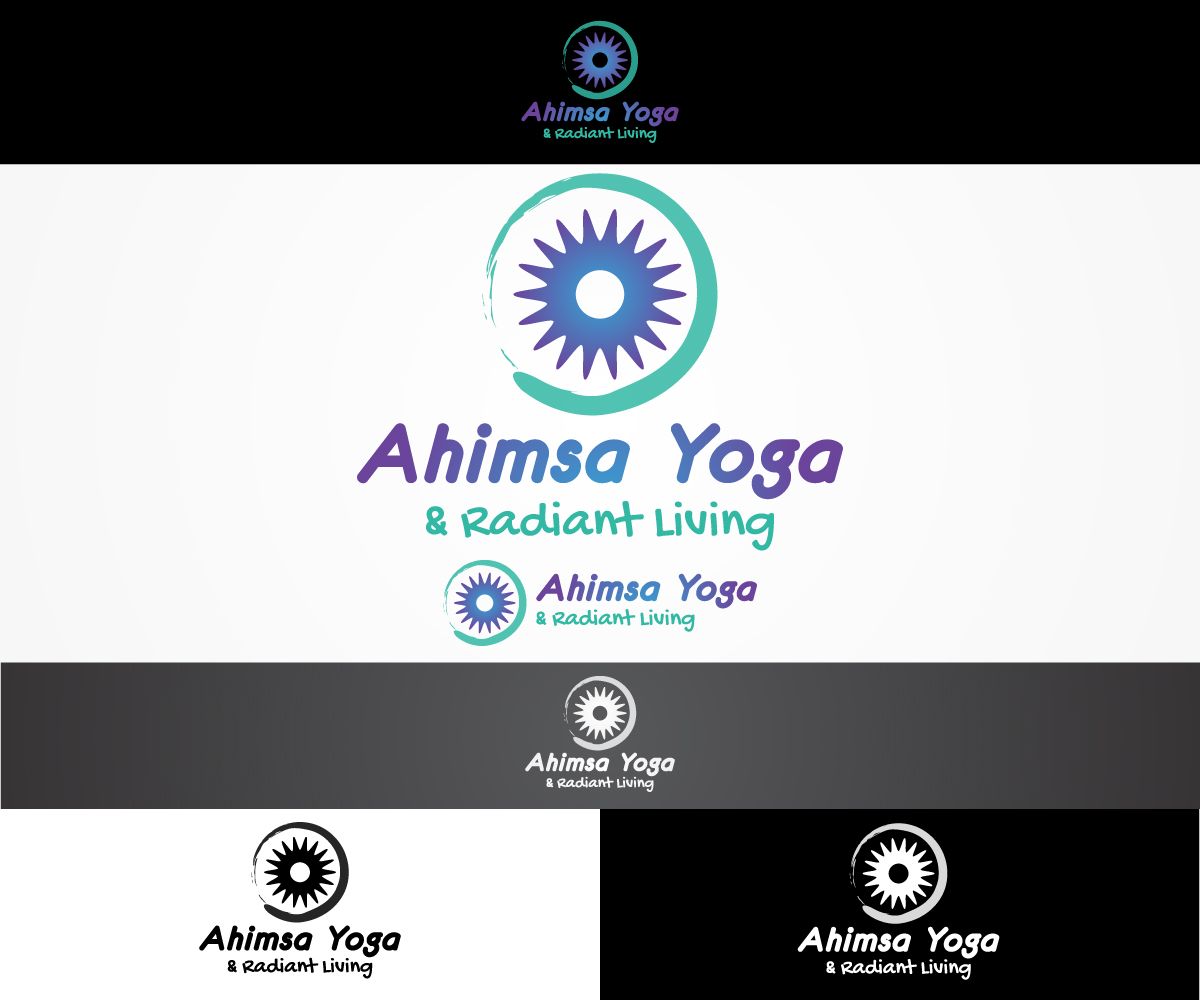 Logo Design by sangeloenriquez for Ahimsa Yoga | Design #10259958