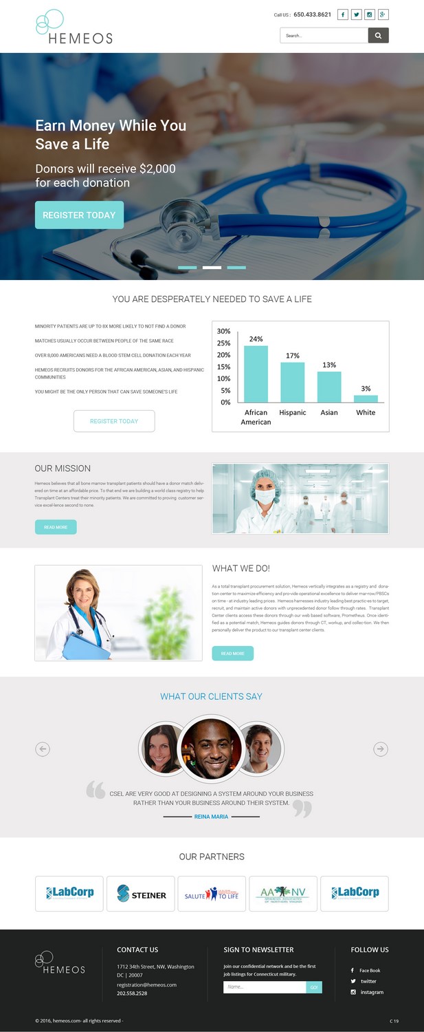 Web Design by pb for this project | Design #10293122