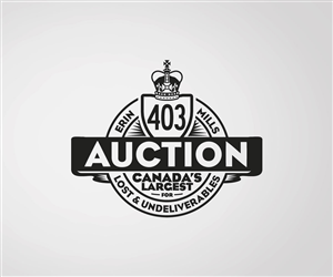 403 AUCTION | Diseño de Logo por Cheeky Creative