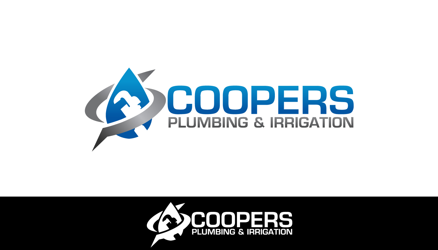 Logo Design by parshdelhi for Coopers Plumbing & Irrigation | Design #10282372