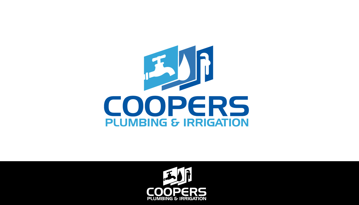 Logo Design by parshdelhi for Coopers Plumbing & Irrigation | Design #10282373