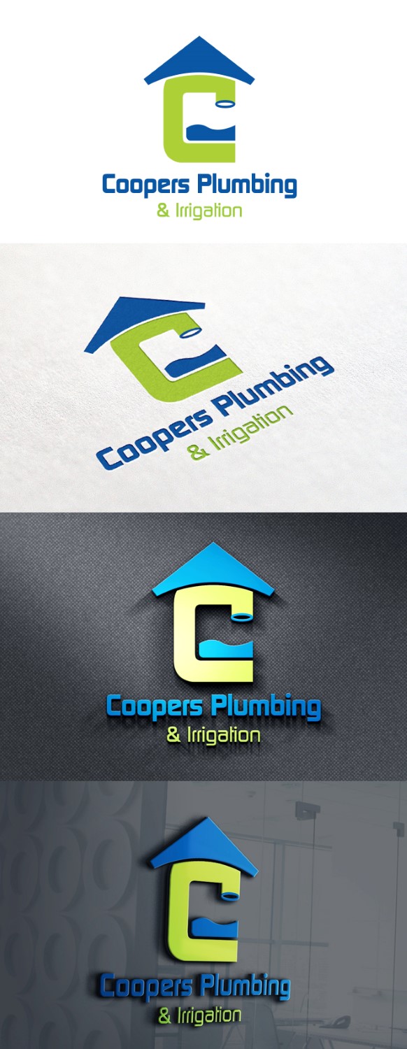Logo Design by DG for Coopers Plumbing & Irrigation | Design #10283480