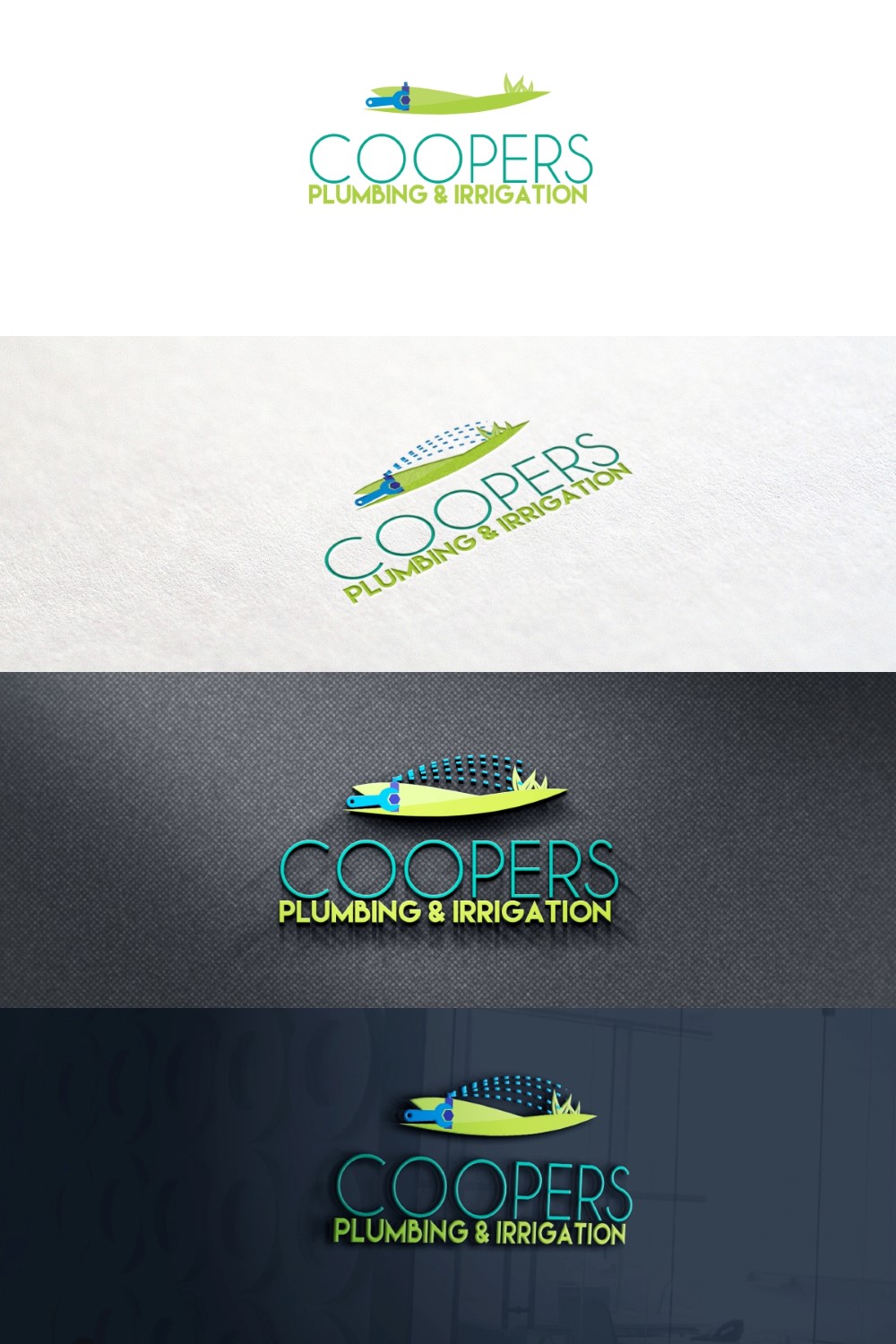 Logo Design by DG for Coopers Plumbing & Irrigation | Design #10283541