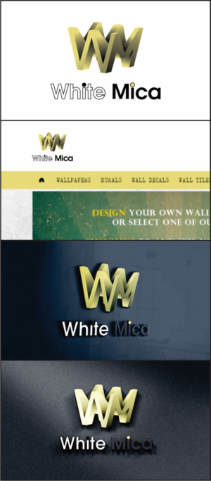 Logo Design by DG for White Mica | Design: #10306637