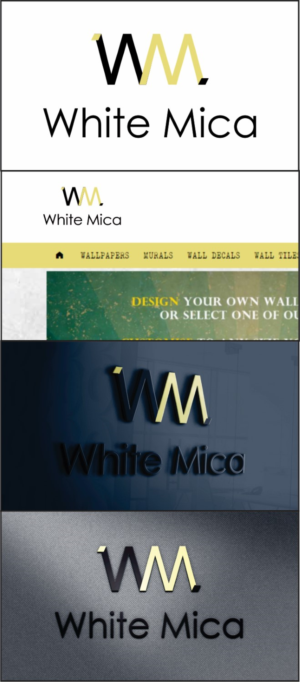 Logo Design by DG for White Mica | Design: #10306639