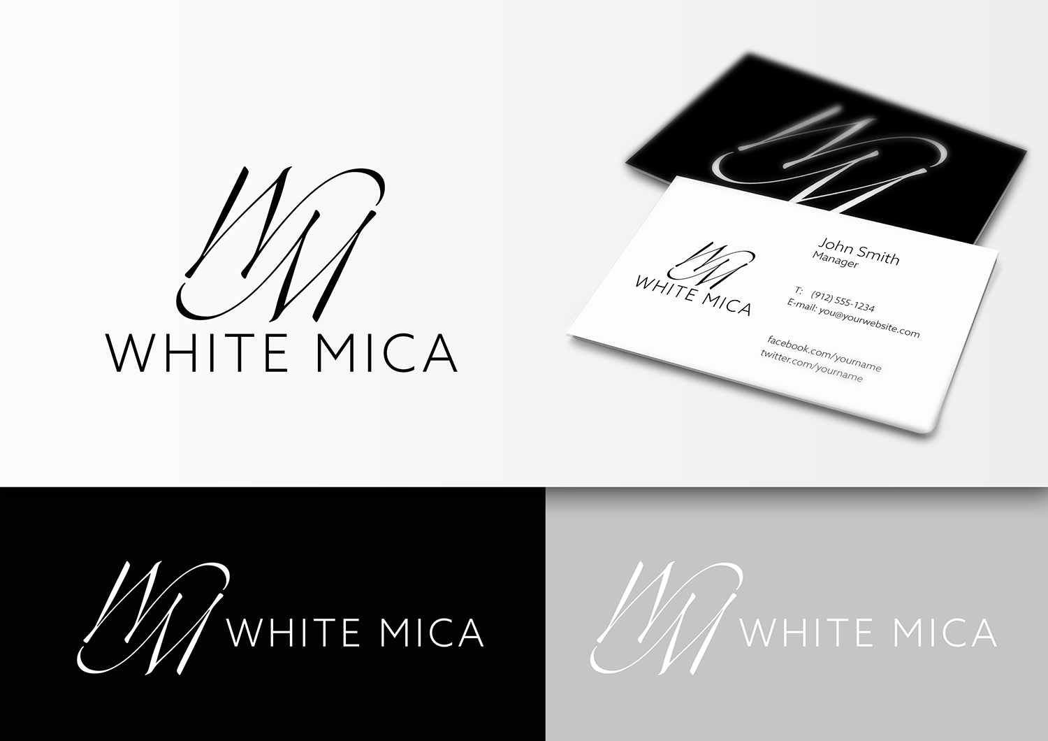 Logo Design by maria-kaz for White Mica | Design #10338076