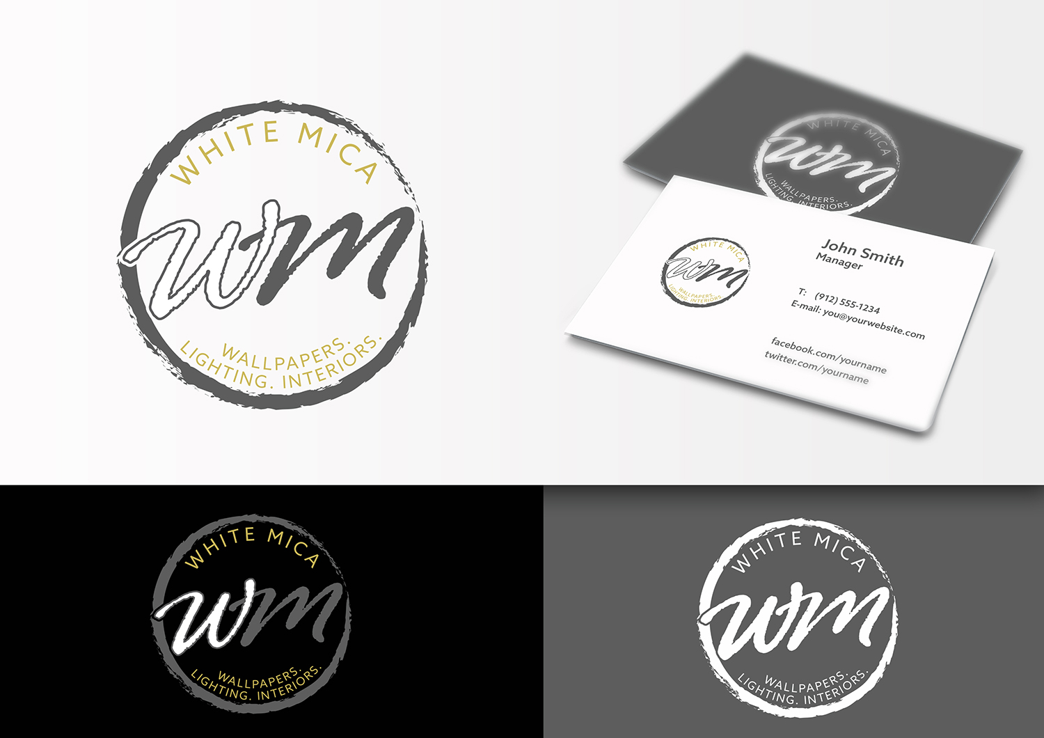 Logo Design by maria-kaz for White Mica | Design #10498718