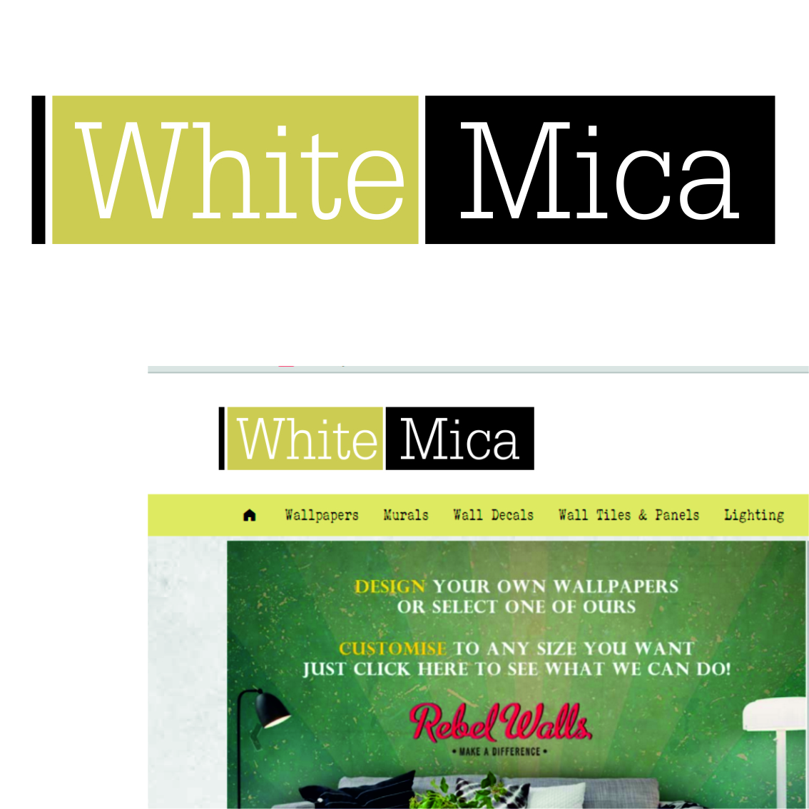 Logo Design by menidis for White Mica | Design #10343592