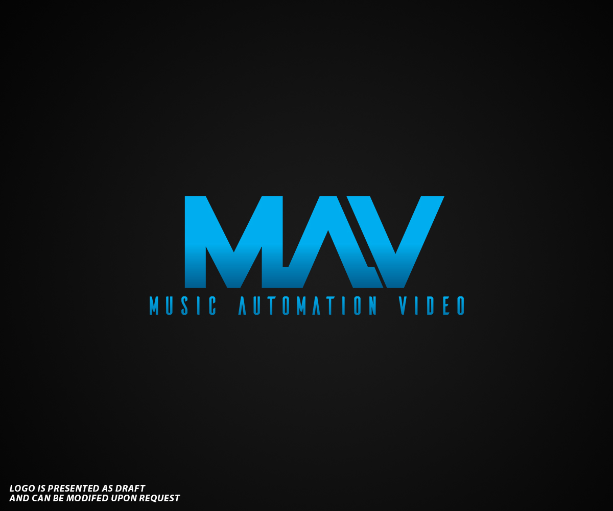 Logo Design by Professor P for MAV Music Automation Video | Design #10267092