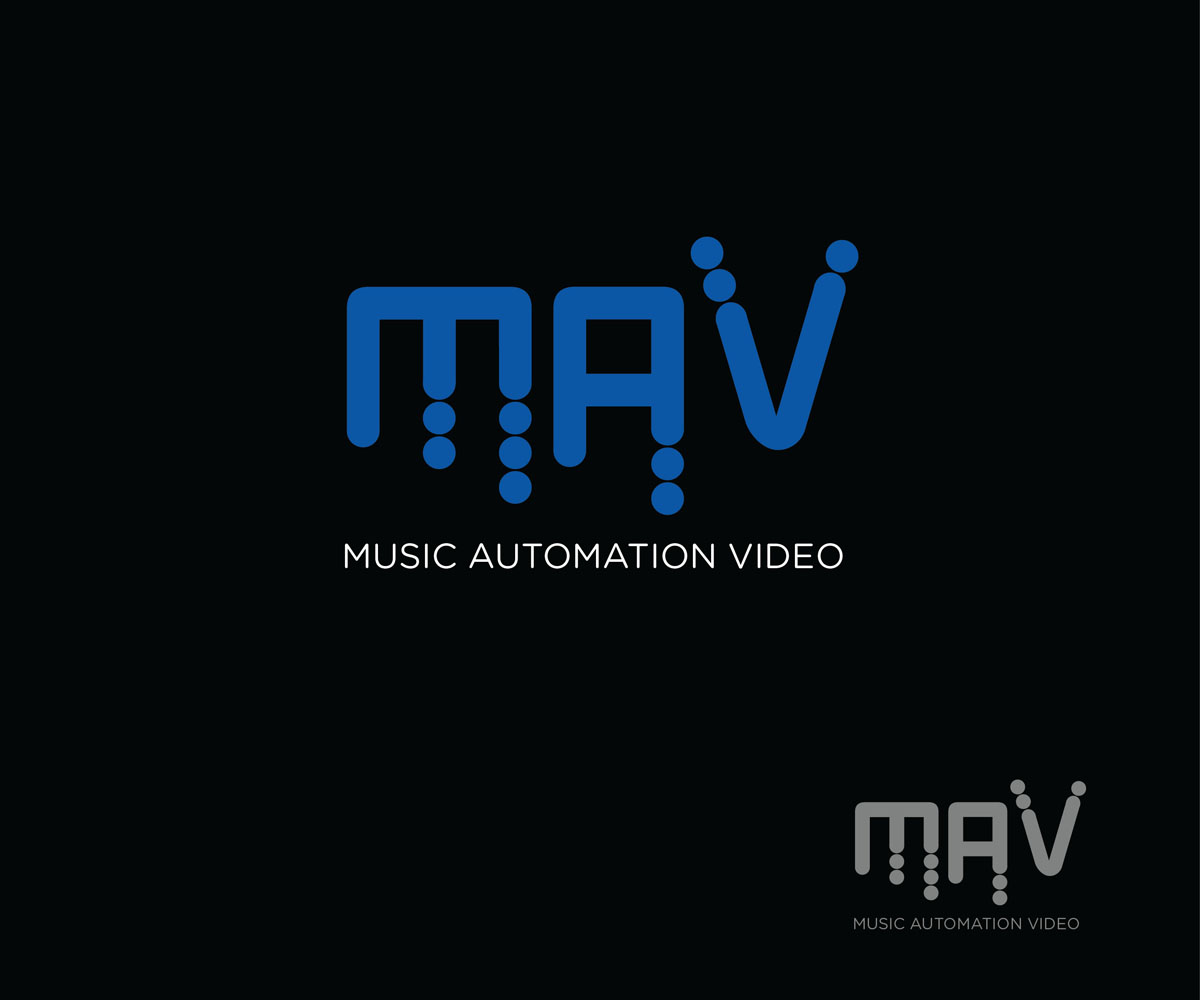 Logo Design by KabhTech Studio for MAV Music Automation Video | Design #10265514