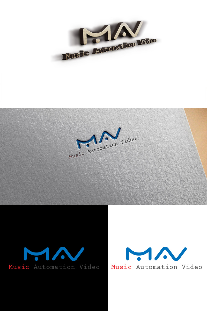 Logo-Design von king solangi für MAV Music Automation Video | Design #10311009