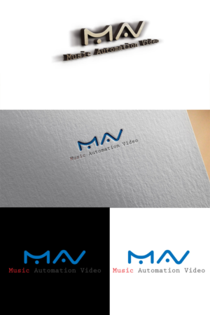 Logo Design by king solangi for MAV Music Automation Video | Design #10311009
