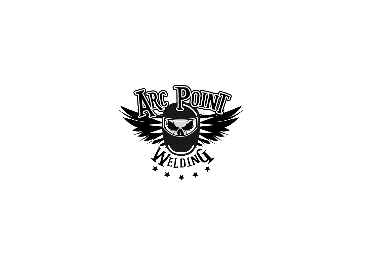 Logo Design by Mandy Illustrator for Arc Point Welding | Design #10303626
