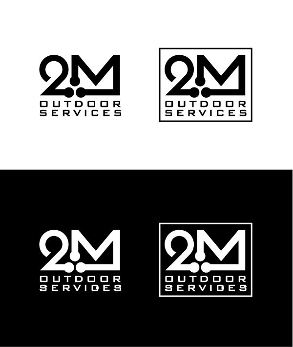 Logo Design by ABG for 2M Outdoor Services  | Design #10275120