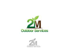 Logo Design by creative.bugs for 2M Outdoor Services  | Design #10278204