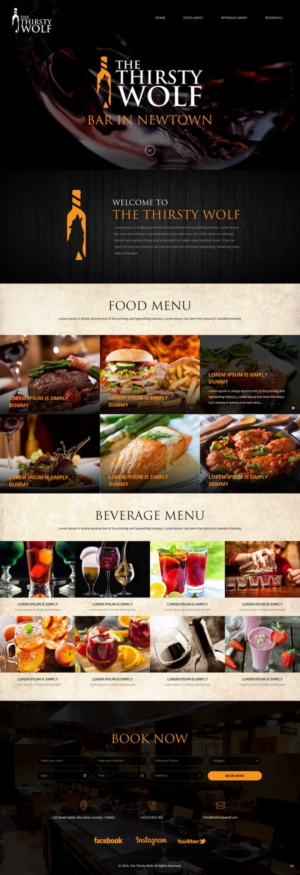 Web Design by pb for this project | Design: #10267215