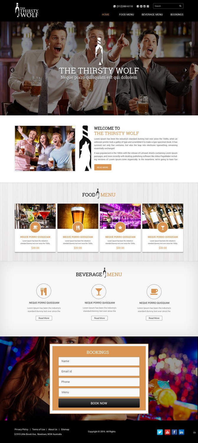 Web Design by pb for this project | Design #10267218