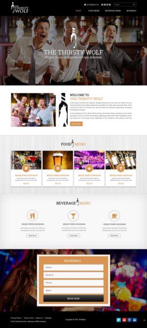 Web Design by pb for this project | Design: #10267218