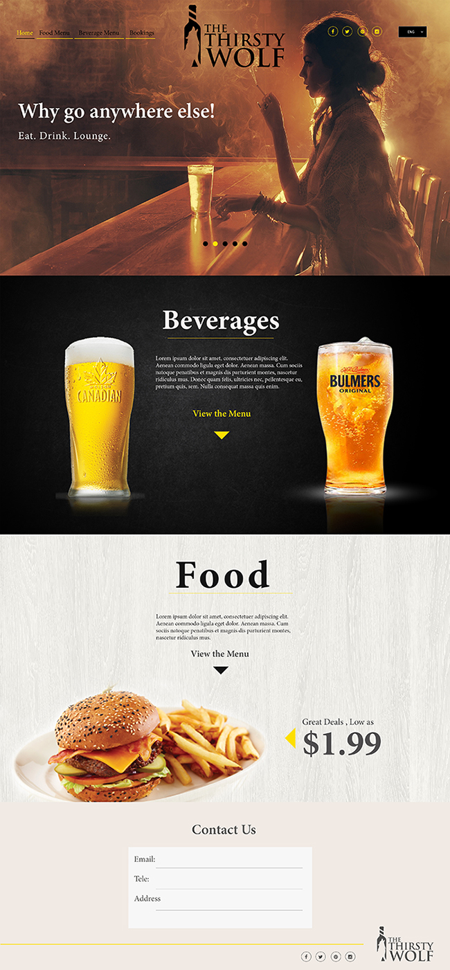 Web Design by vondon for this project | Design #10273000