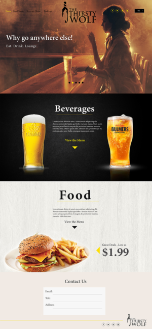 Web Design by vondon for this project | Design #10273000