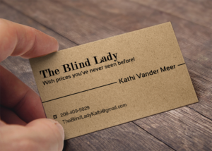 Business Card Design by Lanka Ama for The Blind Lady | Design: #10276576