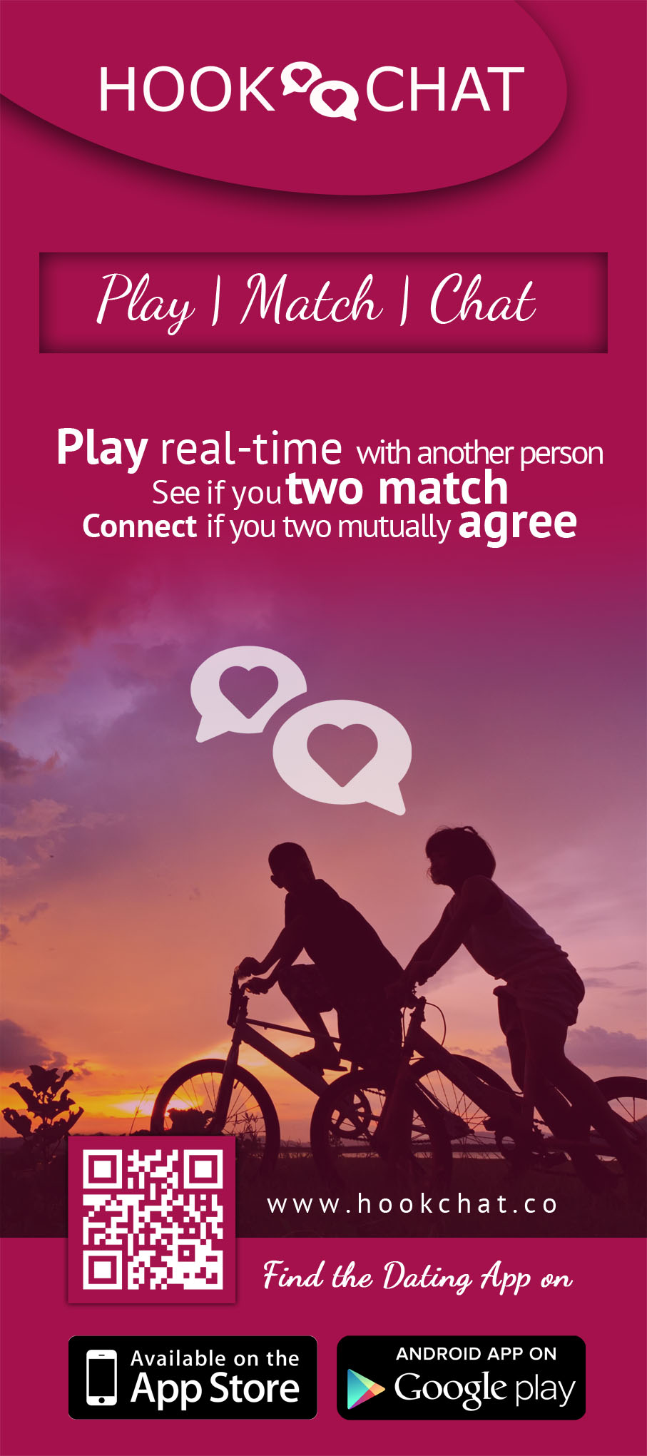 Advertisement Design by Chinmayees for HookChat | Design #10279040